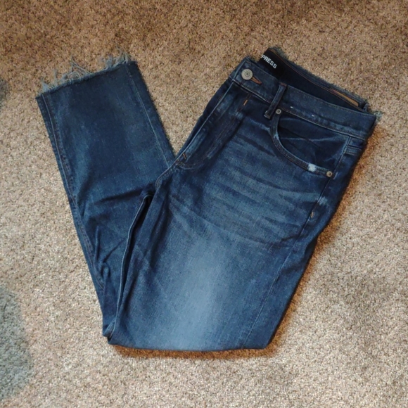 Express High waisted vintage skinny jeans